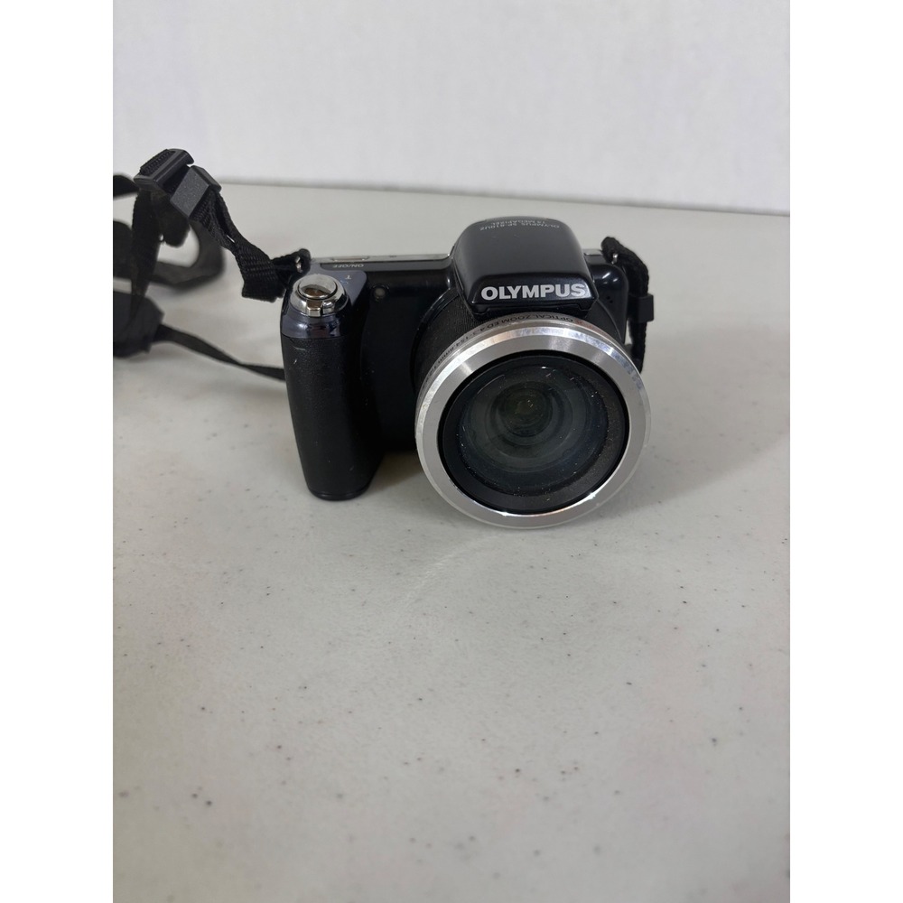 Olympus‎ SP 810UZ 14 Megapixel Digital Camera Black with Strap - Parts Only